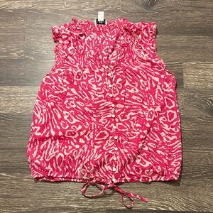 Lightweight pink blouse